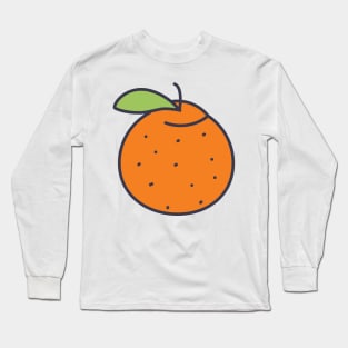 Cute Clementine Long Sleeve T-Shirt